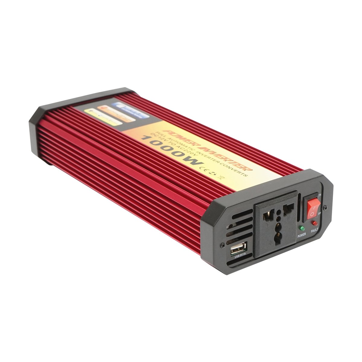 Invertor tensiune 12V-220V 1000W cu USB Breckner Germany